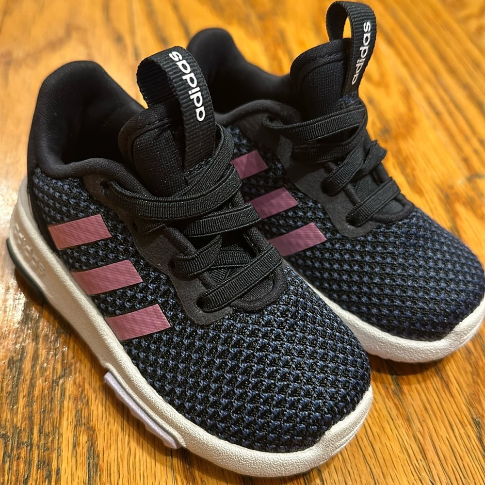 ADIDAS RACER TR 2.0 SNEAKER  shoes - TODDLER KIDS Blue Purple Size 5 K NWOB NWOT